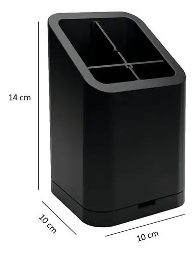 D_NQ_NP_613411-MLA92574490479_092025-O.webp Escurridor Cubiertos Organizador Cocina Baño Desmontable Color Negro