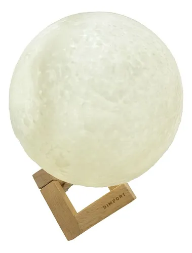 D_NQ_NP_615298-MLA90275763276_082025-O.webp Lampara Luna 13cm 16 Colores Rgb + Blanco Luz Calida Y Fria Blanco Marrón Claro