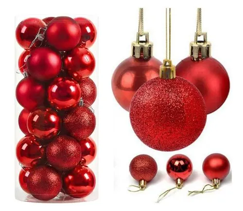 D_NQ_NP_617313-MLA73097734725_112023-O.webp Adornos De Navidad Esferas Navideñas 5cm X36 Bolas - Sheshu