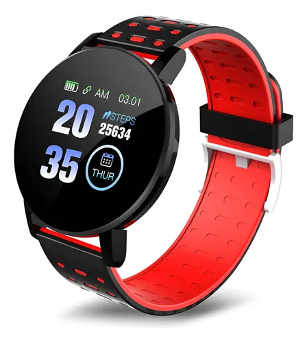 D_NQ_NP_617938-MLA89243194295_082025-O.webp Smartwatch 119 Plus Reloj Inteligente Fitband Redondo
