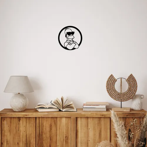 D_NQ_NP_621992-MLA79295918103_092024-O.webp Cuadro Decorativo Homero Simpson Calado En Madera Mdf Negro Negro