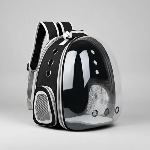 Mochila Transportadora Para Mascotas Rigida Gatos Perros Capsula