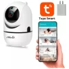 Camara De Seguridad Ip Wifi P2p Hd Vision Nocturna Celular Color Blanco Tuya