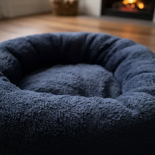 Moises Nido Corderito Mascotas Perro Gato 50cm Cuna Vellón