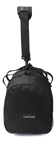Bolso Grande Correas Mochila Desmontable Deportivo 20 PuLG C Negro