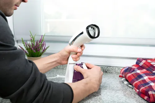 Vaporizador De Prendas Atma Gs2200pi Plancha Vertical Color Blanco