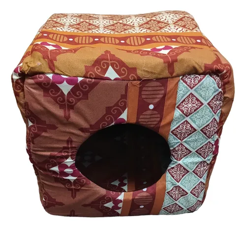 Cucha- Moisés - Cama Cubo 3 En 1 Para Mascotas