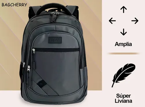 Mochila Impermeable Hombre Mujer Deportiva Escolar Liviana