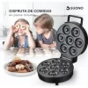 D_NQ_NP_638460-MLA82268340532_022025-O.webp Máquina Donas Suono Mini Donut Maker 7 Unidades Mini Donas Antiadherente 1200w Color Negro