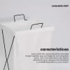 Cesto Canasto Ropa Sucia Tela Impermeable Plegable C/ Manija