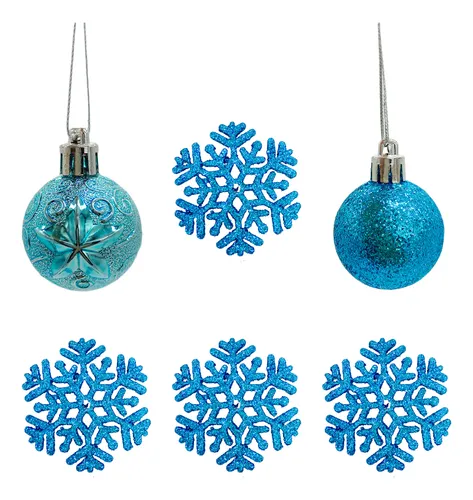 Adornos Navideños Set Decoracion 26u Surtido Navidad Bolas