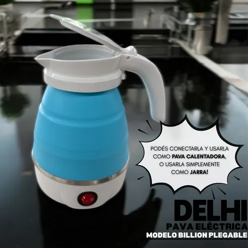 D_NQ_NP_645516-MLA83699527344_042025-O.webp Pava Jarra Eléctrica Hervidor Plegable Portátil Viaje Color