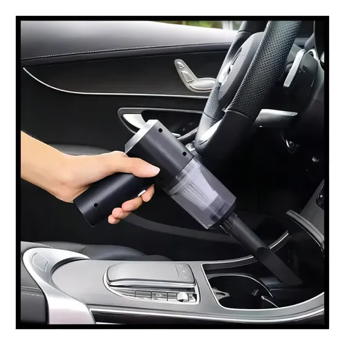 Mini Aspiradora Sopladora Portátil Usb Recargable 3 En 1 Col Color Negro