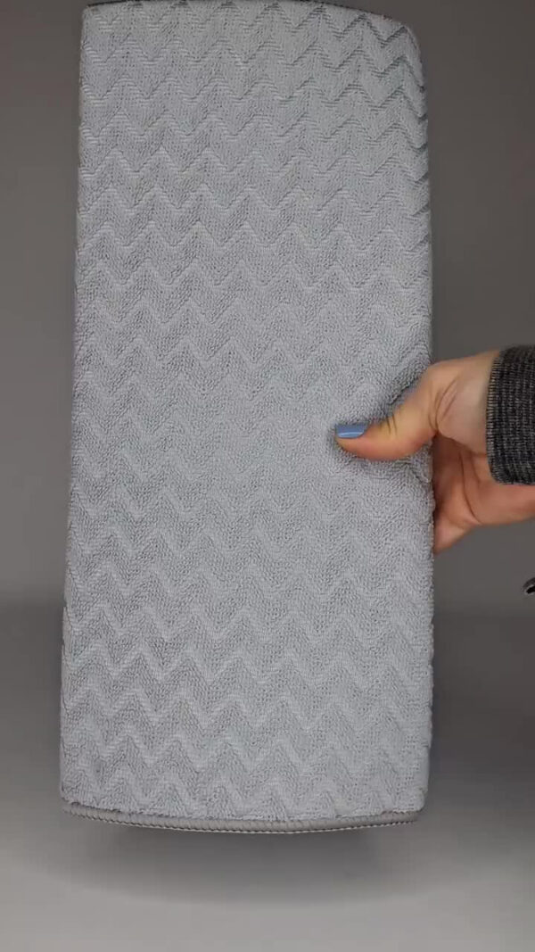 Paño Seca Platos Absorbente Escurridor Microfibra Cocina Gris