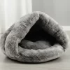 Cama Cucha De Peluche Para Gato Perro Mascota Cueva
