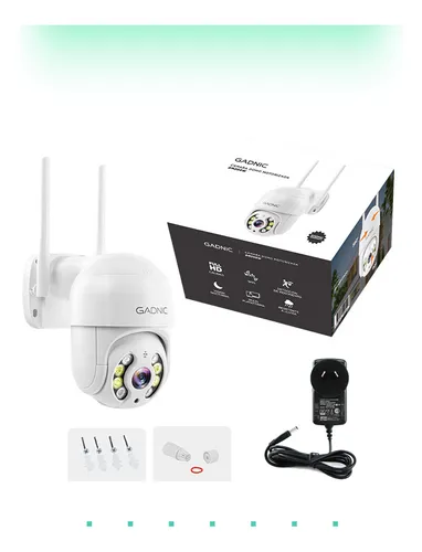 Cámara de Seguridad Wifi IP Gadnic DM200W FHD Motorizada 1080P Audio Bidireccional Conexión Inalámbrica