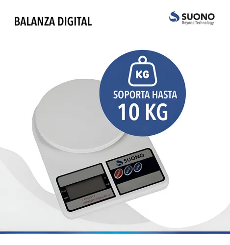 D_NQ_NP_661610-MLA93088183960_092025-O.webp Balanza de cocina digital SQ Cozinha SF-400 pesa hasta 10kg Blanco