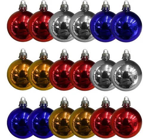 Kit De 30 Globos Bolas De Navideños N° 4 Super Oferta