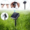 Luces Guirnalda Gota Solar Led Cálida 5mts 20 Led Navidad Cálida