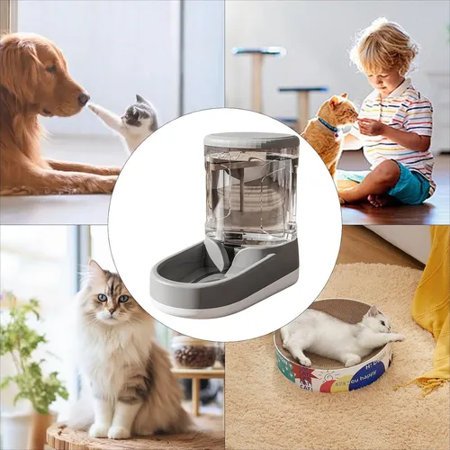 Bebederos Alimentadores Dispenser 3.5 Litros Mascotas Perros