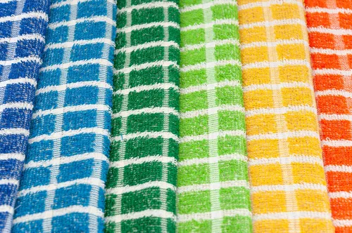 Pack X 6 Repasadores Cocina Toalla Algodón Cuadros Colores Surtidos