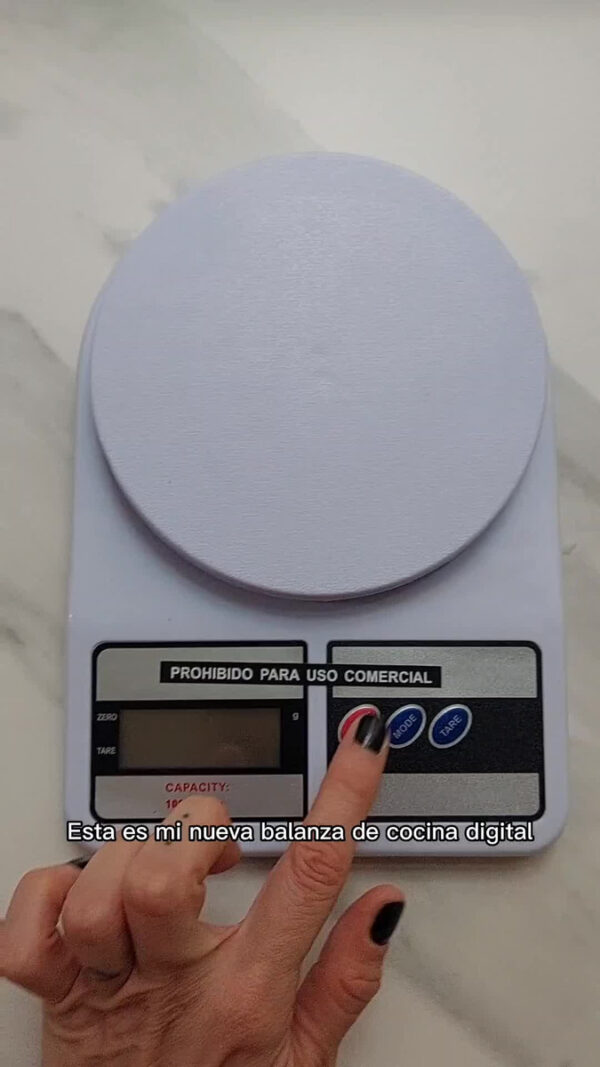 D_NQ_NP_691964-MLA53073816318_122022-F.jpg Balanza de cocina digital SQ Cozinha SF-400 pesa hasta 10kg Blanco