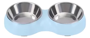 Plato Para Perro Comedero Para Mascotas Doble Perros Y Gato