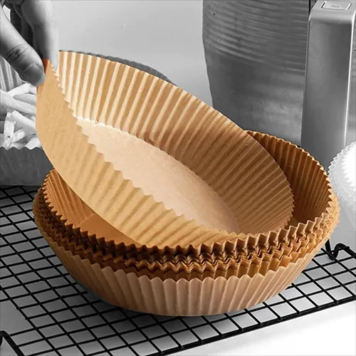 100 Papel Descartable Freidora Aire Absobente Air Fryer 20cm