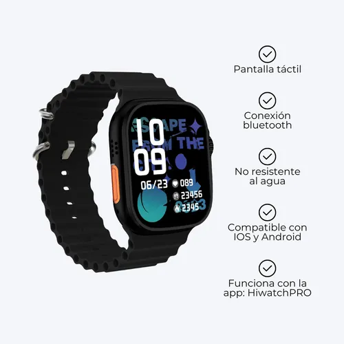 D_NQ_NP_699533-MLA95214372469_102025-O.webp Reloj Inteligente Smartwatch Malla Ranurada Bluetooth Táctil