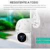 Camara De Seguridad App Tuya Wifi Exterior Domo Audio Infrar Color Blanco