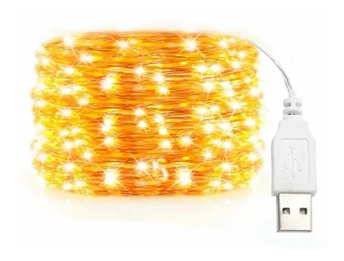 D_NQ_NP_703036-MLA52508507873_112022-O.webp Cable Hilo Alambre Luz Led Calida 3 Mts Con Usb