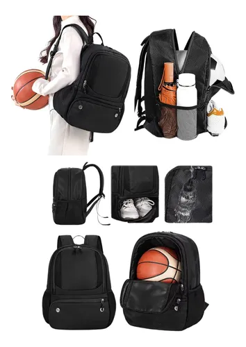 D_NQ_NP_703600-MLA84158299519_042025-O.webp Mochila Deportivo Botinero Pelota Fútbol Basket Impermeable
