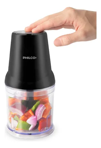 D_NQ_NP_705481-MLA79167548584_092024-O.webp Picadora de alimentos Philco Electrica 400W PI23PHP Negro