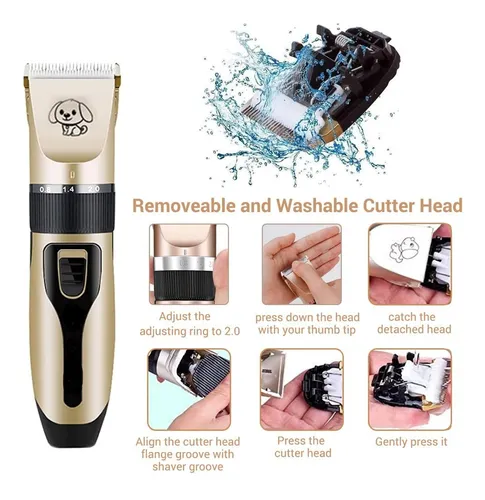 Maquina Corta Pelo Perro Mascota Recargable Inalambrica Acc