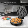 D_NQ_NP_707435-MLA82552320001_022025-O.webp Máquina Donas Suono Mini Donut Maker 7 Unidades Mini Donas Antiadherente 1200w Color Negro