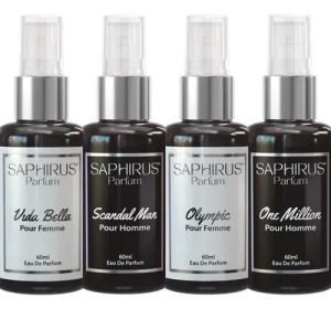 D_NQ_NP_716875-MLA88343204093_072025-O.webp Saphirus Parfum Femeninos/masculinos 60ml - Pack X4