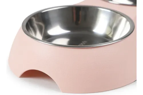 Plato Para Perro Comedero Para Mascotas Doble Perros Y Gato