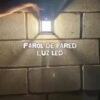 Farol De Pared Luz Led Solar Exterior Jardín Cálida X 2uni