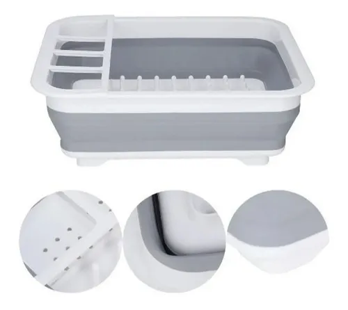 D_NQ_NP_723709-MLA92964306009_092025-O.webp Secaplatos Escurridor Silicona Plegable Cocina Gris