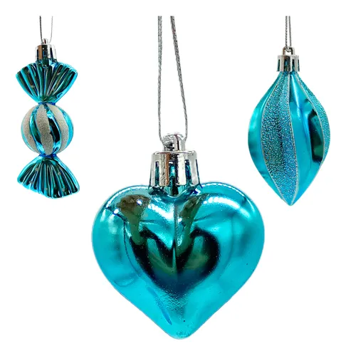 Adornos Navideños Set Decoracion 26u Surtido Navidad Bolas