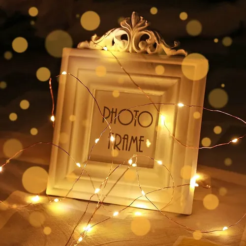 Pack X 10 Guirnaldas Microled Alambre Luz Led Calidas 3 Mts