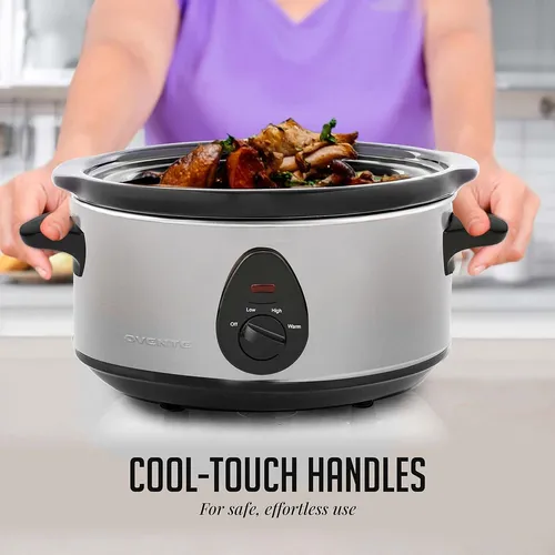 D_NQ_NP_729947-MLA84853550917_052025-O.webp Olla Coccion Lenta 3.5 Litros 4 Perso Ceramica Shabat Kosher Color Gris Frecuencia 50Hz/60Hz