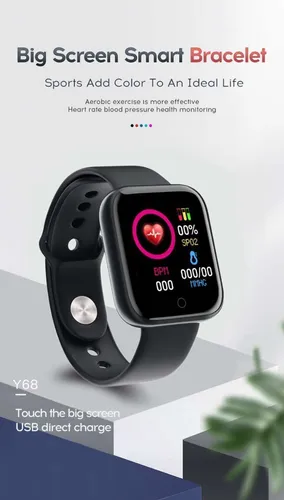 Reloj Inteligente Strong Smartwatch Bluetooth Color Negro