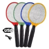 Raqueta Paleta Mata Mosquitos Moscas Recargable Usb