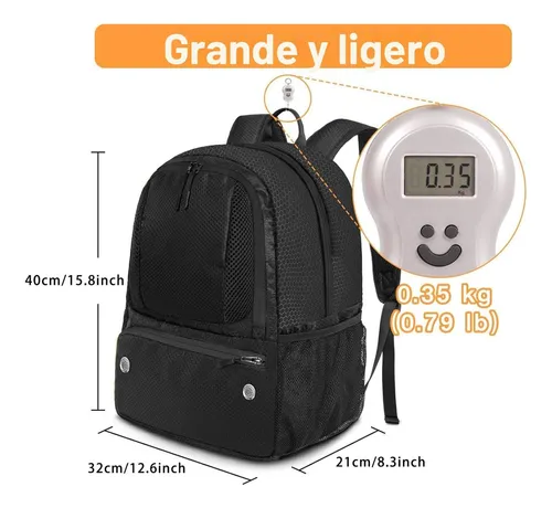 D_NQ_NP_743779-MLA83864240854_042025-O.webp Mochila Deportivo Botinero Pelota Fútbol Basket Impermeable