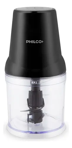 D_NQ_NP_745211-MLA79409657485_092024-O.webp Picadora de alimentos Philco Electrica 400W PI23PHP Negro