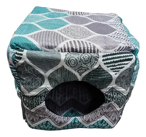 Cucha- Moisés - Cama Cubo 3 En 1 Para Mascotas