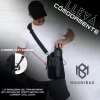 Bolso Deportivo Gimnasio Magnético Reforzado - Magnibag Negro Magnibag Negra