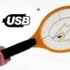 Raqueta Paleta Mata Mosquitos Moscas Recargable Usb