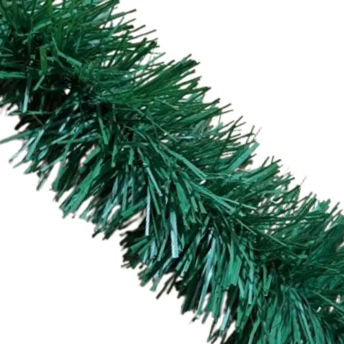 Combo 5 Boas Navideñas Verde Pino Gruesas 2mts
